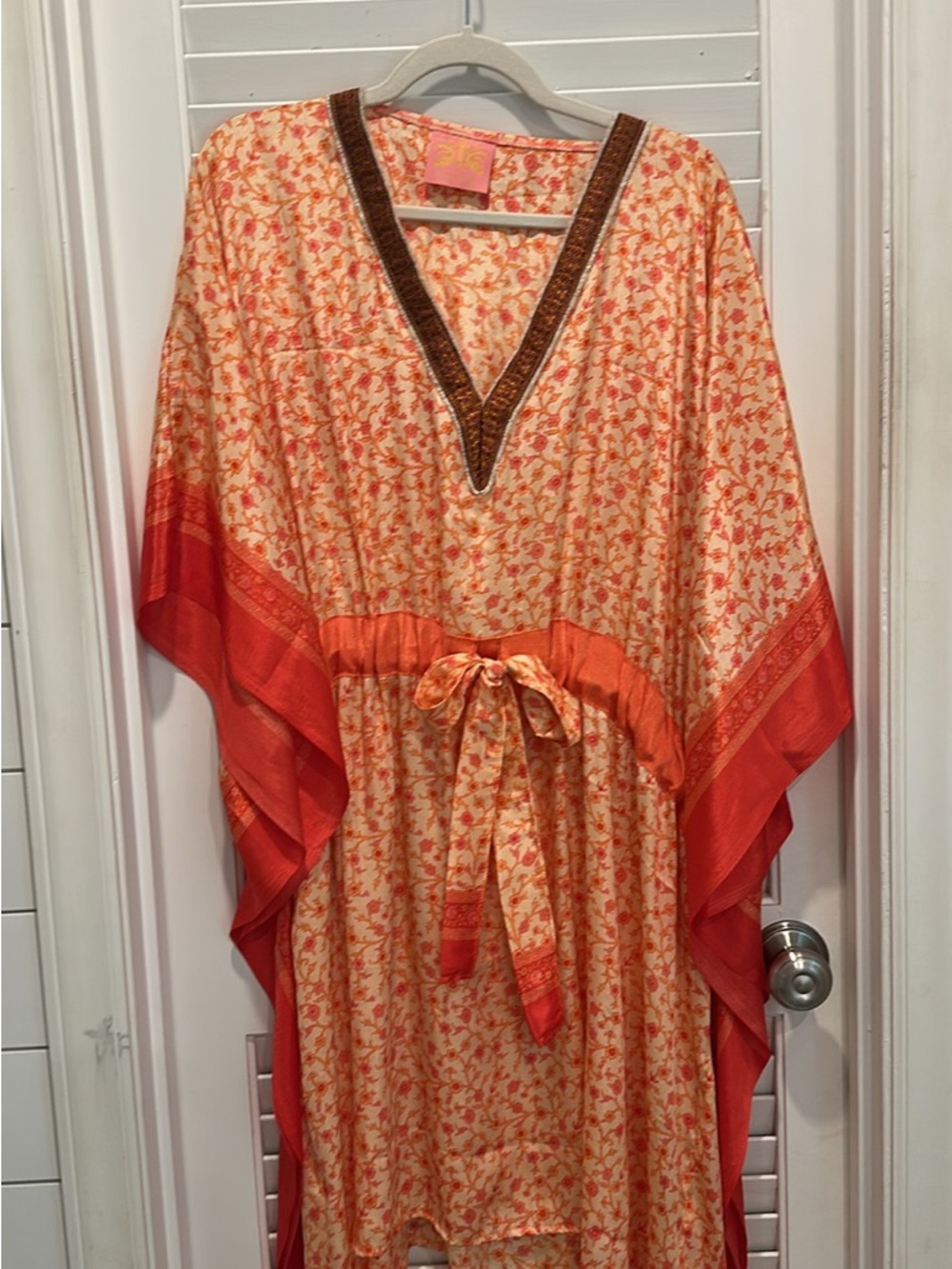 Dollhouse by Tamryn Walker 100% silk caftan
